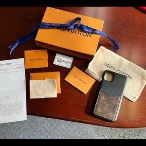 Authentic Louis Vuitton iPhone 11 Pro Max Bumper.